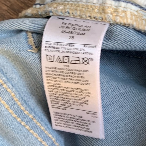 Gap Denim Legging Jeans With Embroidered Stars - Picture 8 of 10